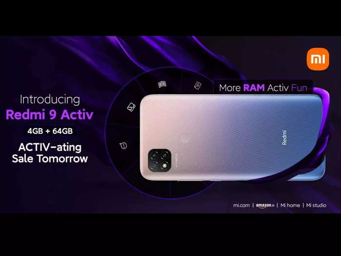 Redmi 9 Active Launch with 128GB storage, know the price and all the features