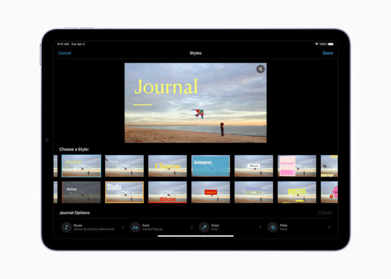 Apple iMovie 3.0 Update, make instant videos in just a few taps